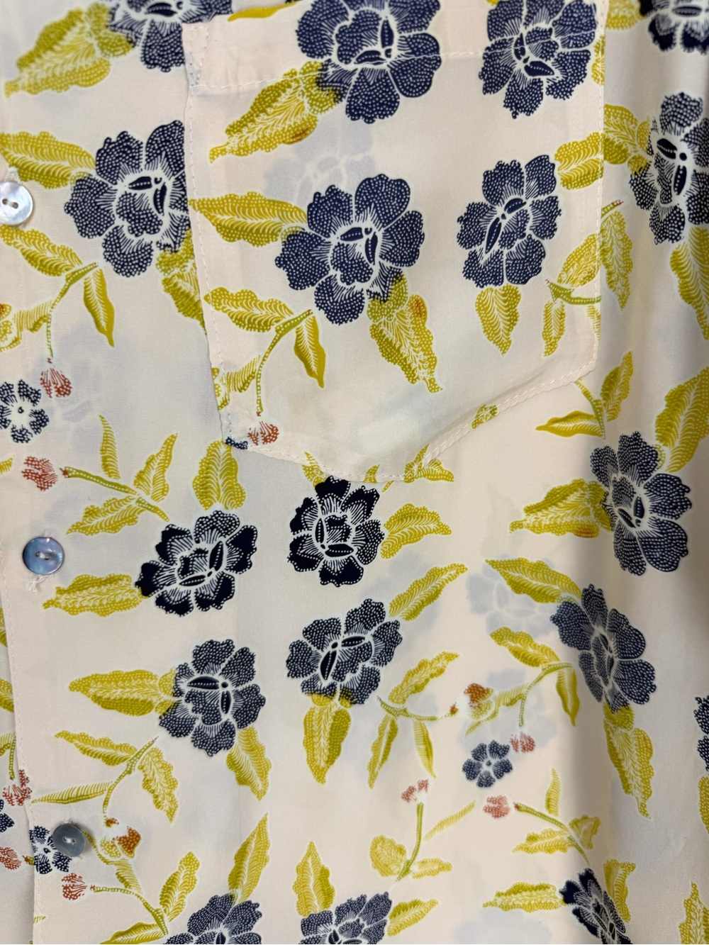 Natalie Martin Collection Kevin Shirt Jasper Shorts Matching Set Floral Silk L - Picture 14 of 15